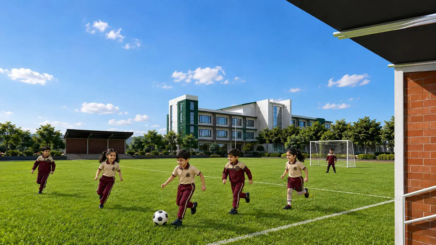Modern child-centred classroom