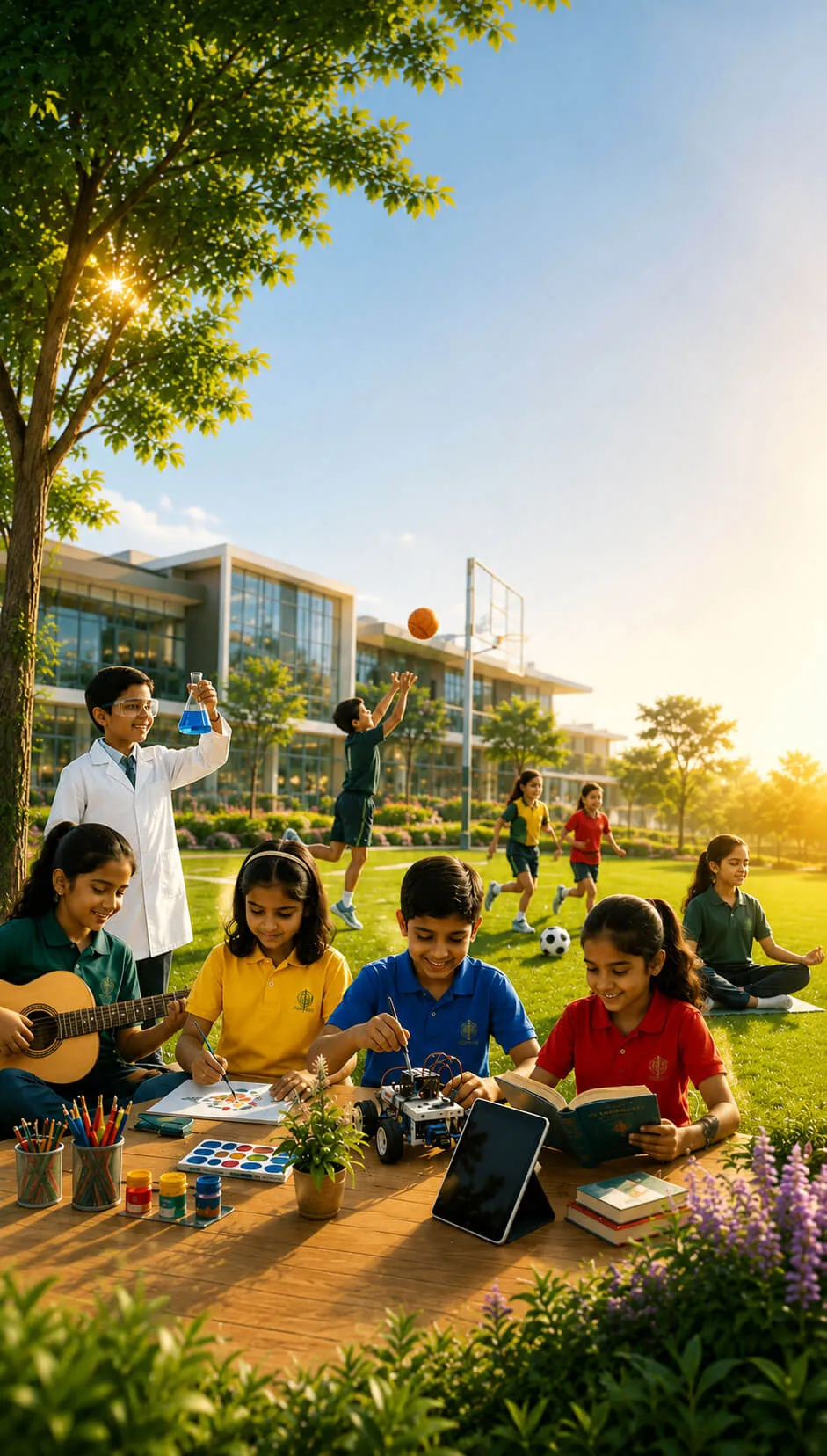 Holistic learning at Forest Hill World School